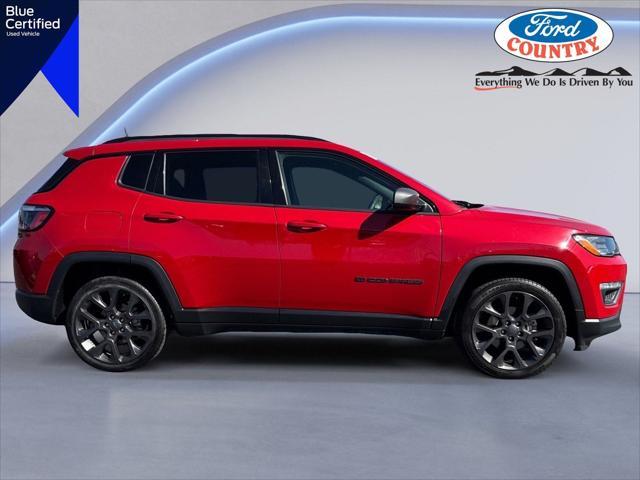 used 2021 Jeep Compass car, priced at $17,695