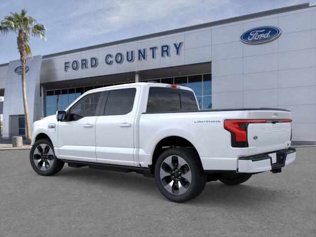 new 2025 Ford F-150 Lightning car, priced at $79,844