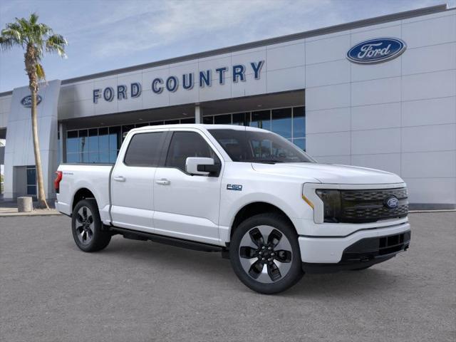 new 2025 Ford F-150 Lightning car, priced at $79,844