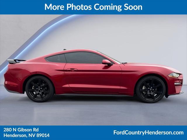 used 2020 Ford Mustang car, priced at $19,277