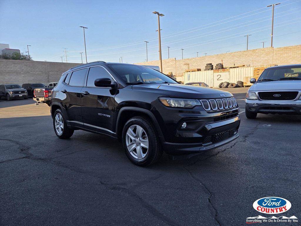 used 2022 Jeep Compass car, priced at $18,577