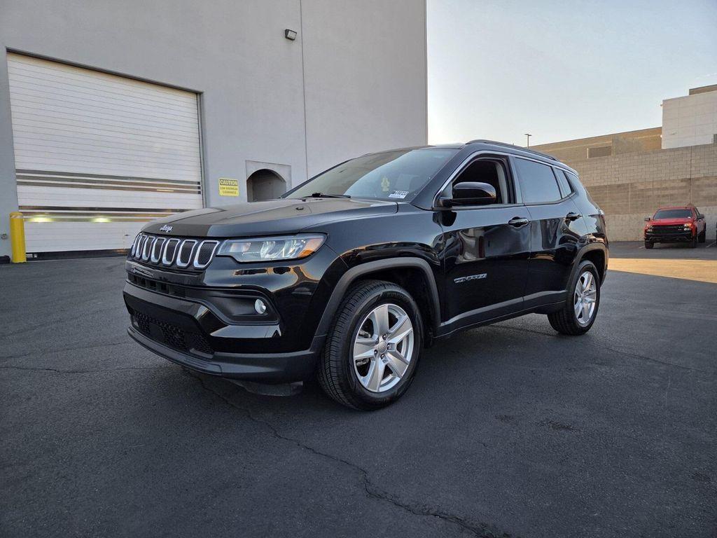 used 2022 Jeep Compass car, priced at $18,577