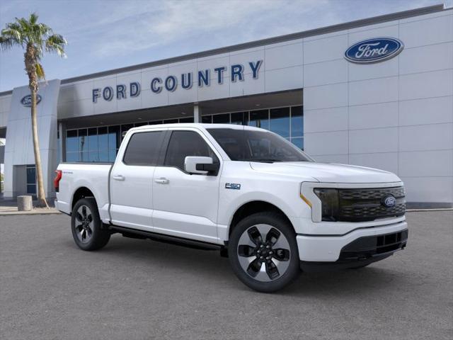 new 2025 Ford F-150 Lightning car, priced at $79,495