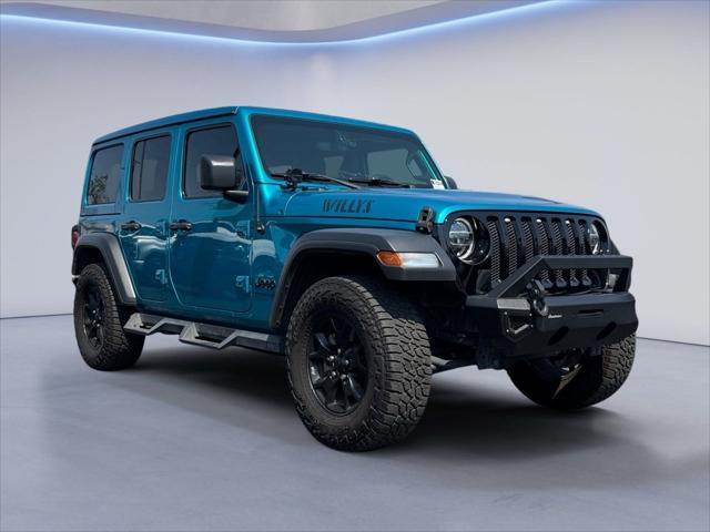 used 2020 Jeep Wrangler Unlimited car, priced at $31,995