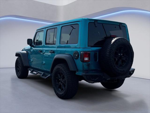 used 2020 Jeep Wrangler Unlimited car, priced at $31,995