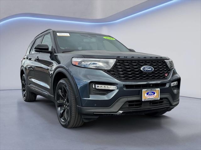 used 2022 Ford Explorer car, priced at $37,588