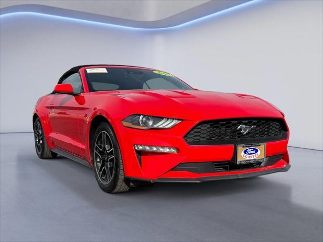 used 2022 Ford Mustang car, priced at $20,288