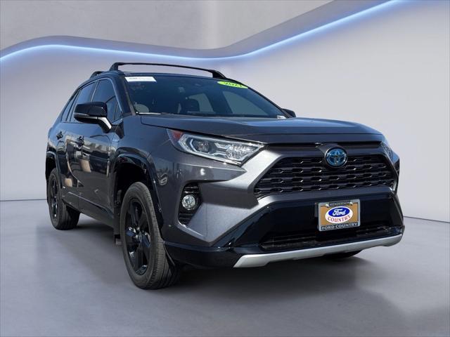 used 2021 Toyota RAV4 Hybrid car, priced at $30,599