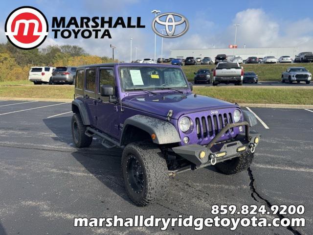 used 2018 Jeep Wrangler JK Unlimited car, priced at $17,283