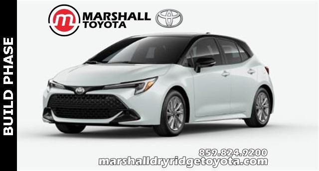 new 2025 Toyota Corolla Hatchback car, priced at $27,826