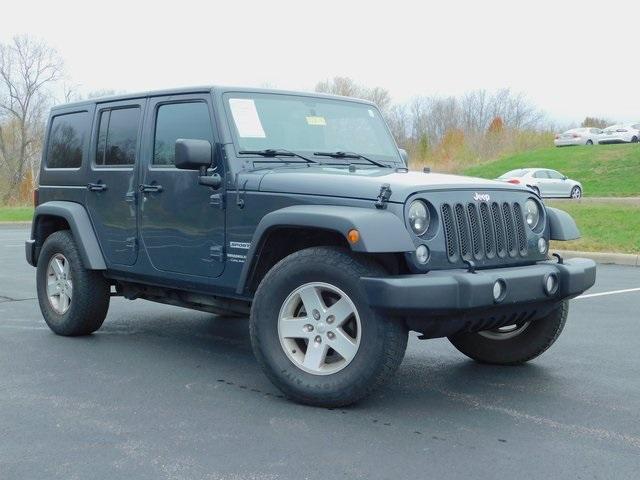 used 2018 Jeep Wrangler JK Unlimited car, priced at $18,320