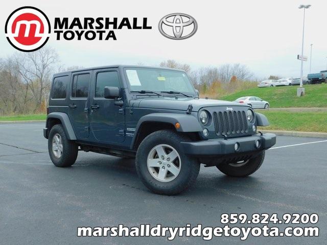 used 2018 Jeep Wrangler JK Unlimited car, priced at $18,320