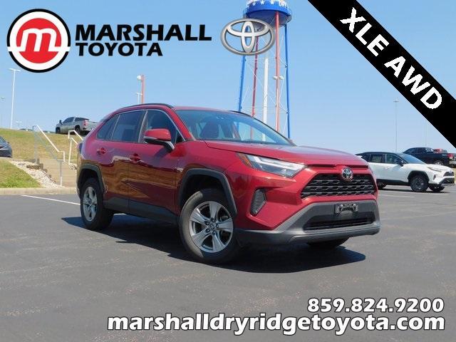 used 2022 Toyota RAV4 car, priced at $25,235