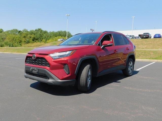 used 2022 Toyota RAV4 car, priced at $25,555