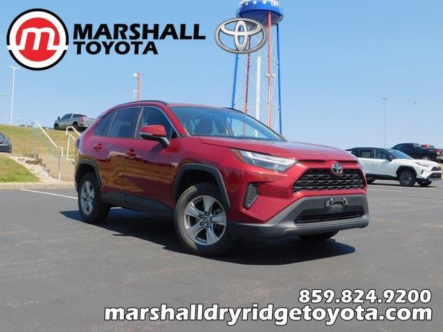 used 2022 Toyota RAV4 car, priced at $25,555