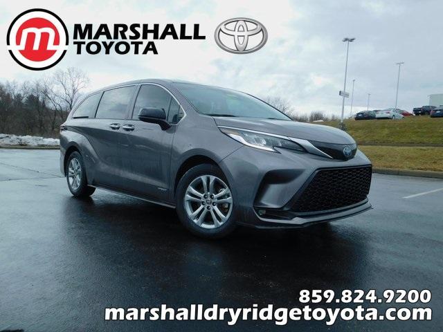 used 2021 Toyota Sienna car, priced at $37,615