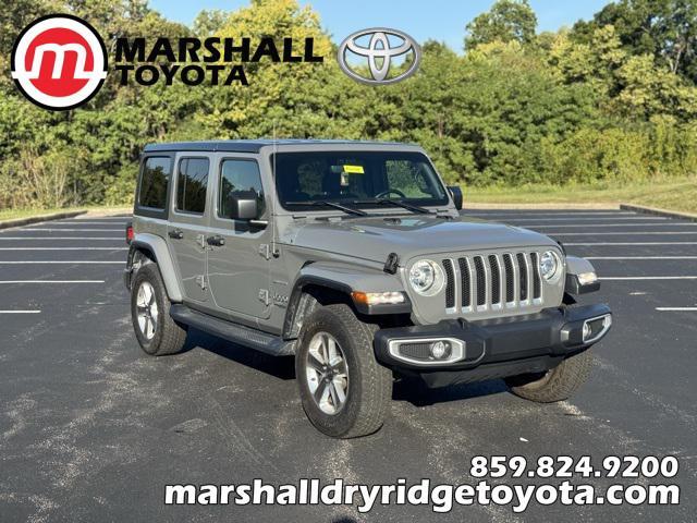 used 2020 Jeep Wrangler Unlimited car, priced at $31,433