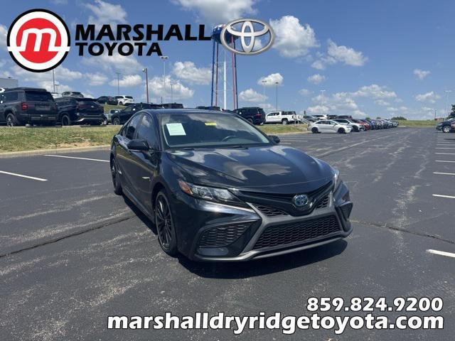 used 2022 Toyota Camry Hybrid car, priced at $24,626