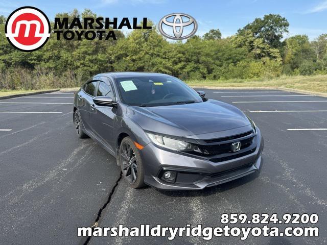 used 2021 Honda Civic car, priced at $18,705