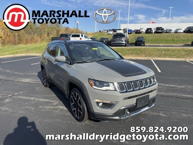 used 2021 Jeep Compass car, priced at $15,911