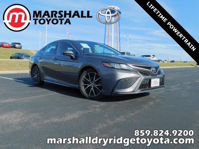 used 2021 Toyota Camry car, priced at $19,982