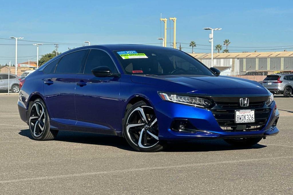 used 2021 Honda Accord car, priced at $27,983