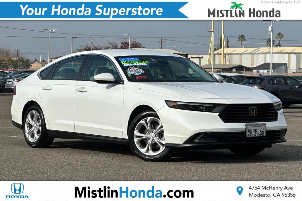 used 2024 Honda Accord car, priced at $27,981