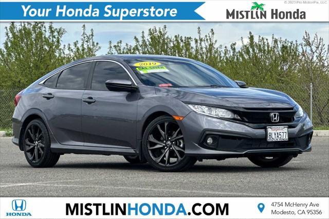 used 2019 Honda Civic car, priced at $19,892
