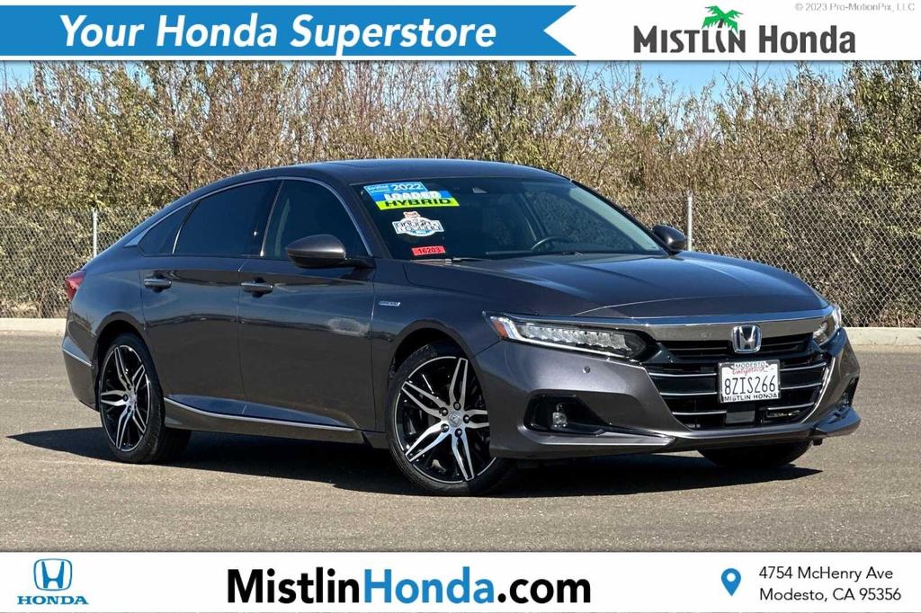 used 2022 Honda Accord Hybrid car, priced at $32,382