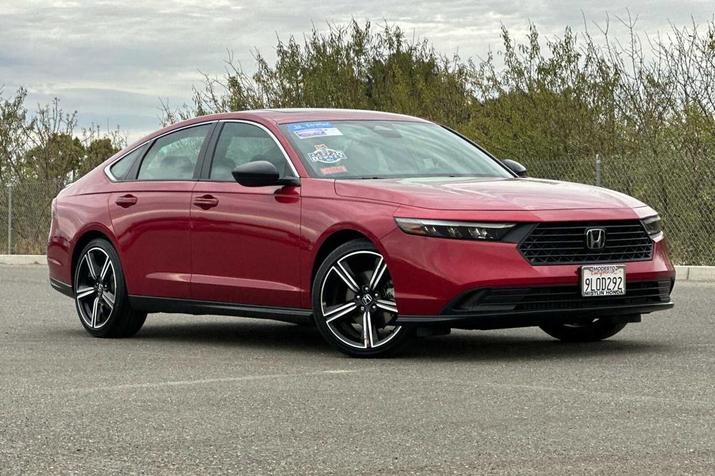 used 2024 Honda Accord Hybrid car, priced at $33,382