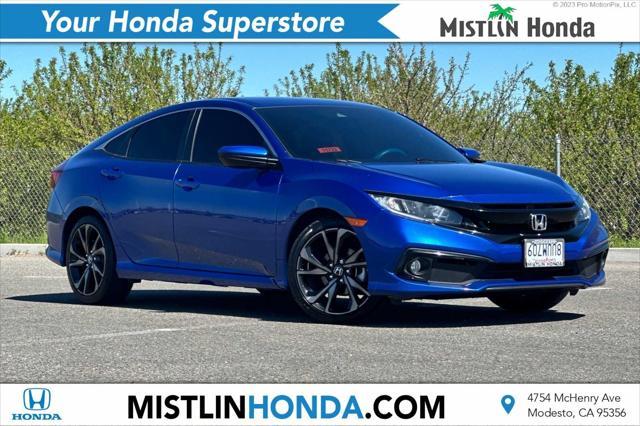 used 2021 Honda Civic car, priced at $23,382