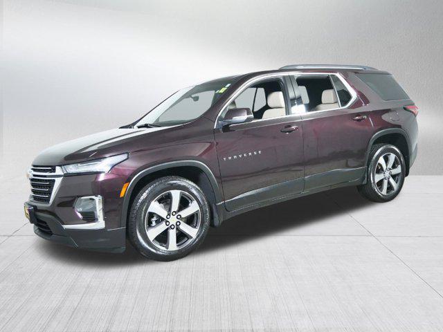 used 2022 Chevrolet Traverse car, priced at $32,397