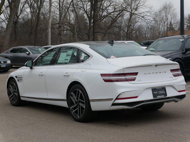 new 2025 Genesis G80 car, priced at $64,060
