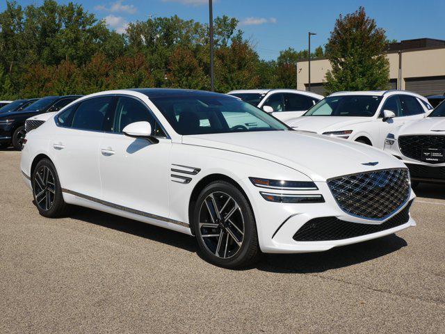 new 2025 Genesis G80 car, priced at $63,150