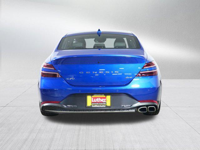 used 2023 Genesis G70 car, priced at $31,758