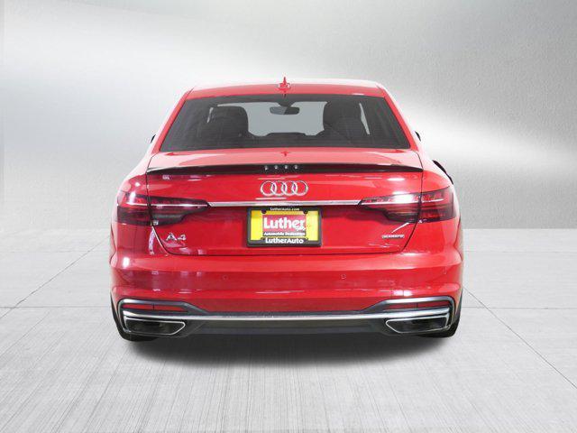 used 2020 Audi A4 car, priced at $23,498