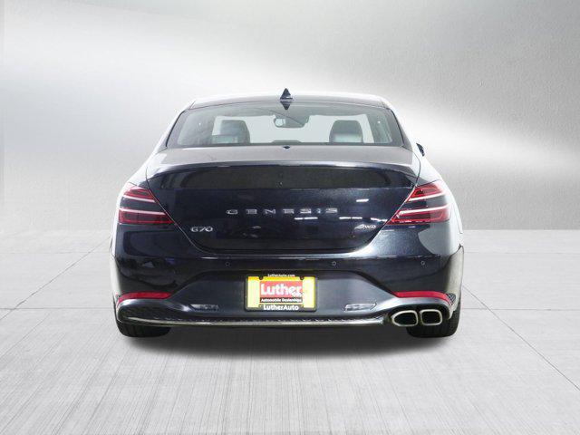 used 2023 Genesis G70 car, priced at $33,999
