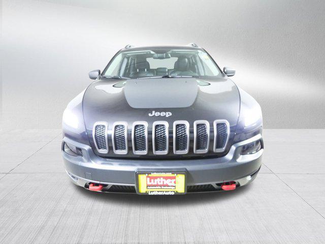 used 2017 Jeep Cherokee car, priced at $18,996
