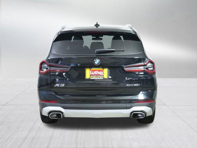 used 2022 BMW X3 car, priced at $37,848