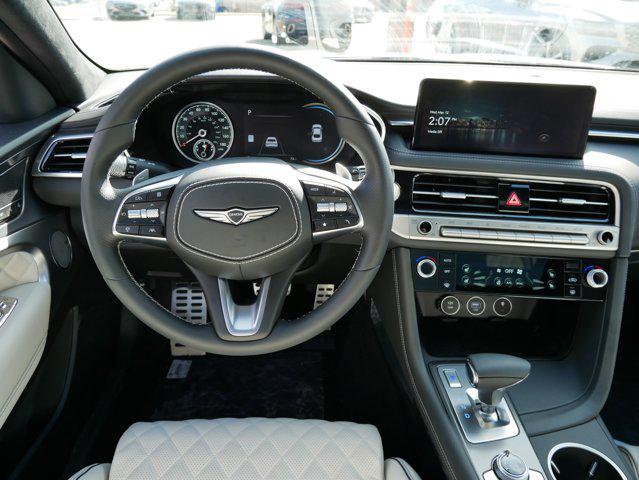 new 2025 Genesis G70 car, priced at $59,055