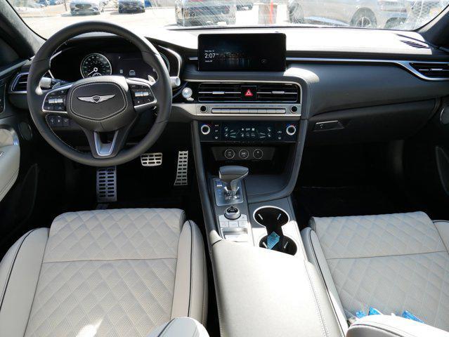 new 2025 Genesis G70 car, priced at $59,055