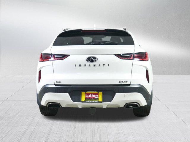 used 2022 INFINITI QX55 car, priced at $29,747