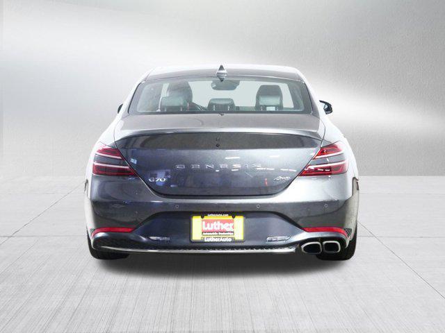 used 2023 Genesis G70 car, priced at $34,999