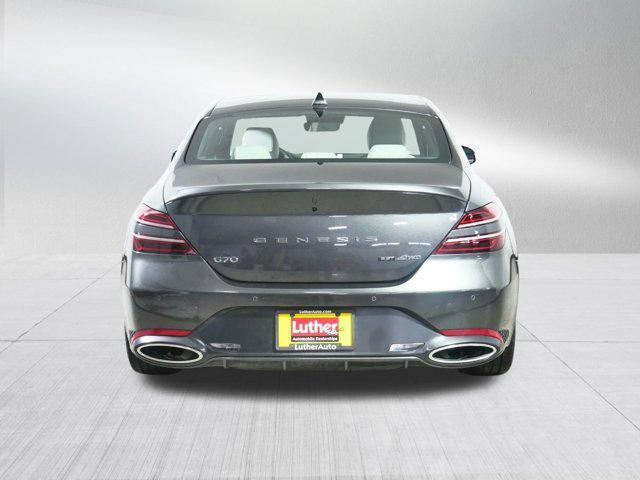 used 2024 Genesis G70 car, priced at $48,497