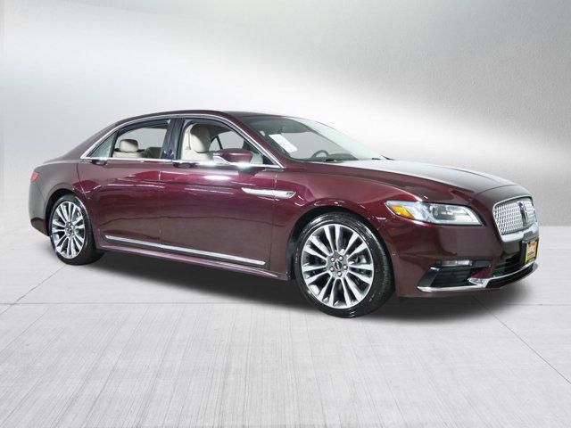 used 2017 Lincoln Continental car, priced at $13,990