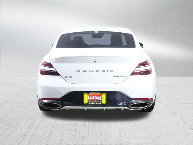 used 2022 Genesis G70 car, priced at $34,999