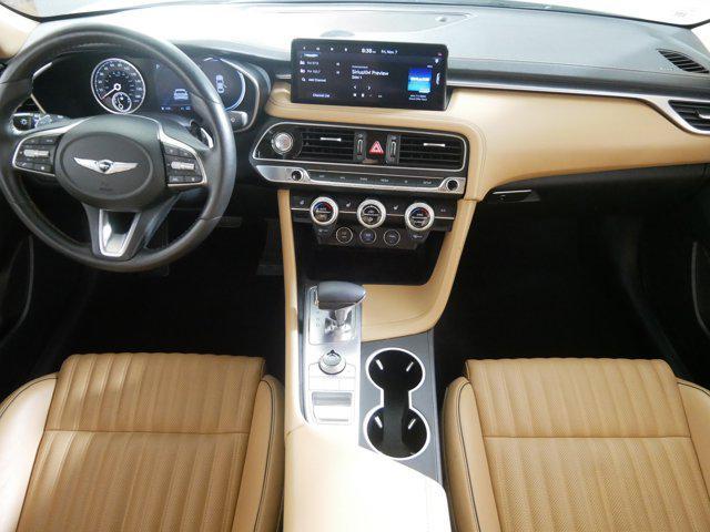 used 2022 Genesis G70 car, priced at $34,999