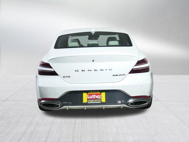 used 2024 Genesis G70 car, priced at $50,000