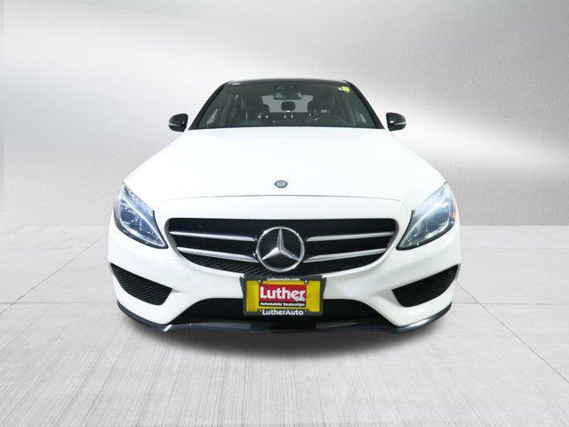 used 2017 Mercedes-Benz C-Class car, priced at $15,997