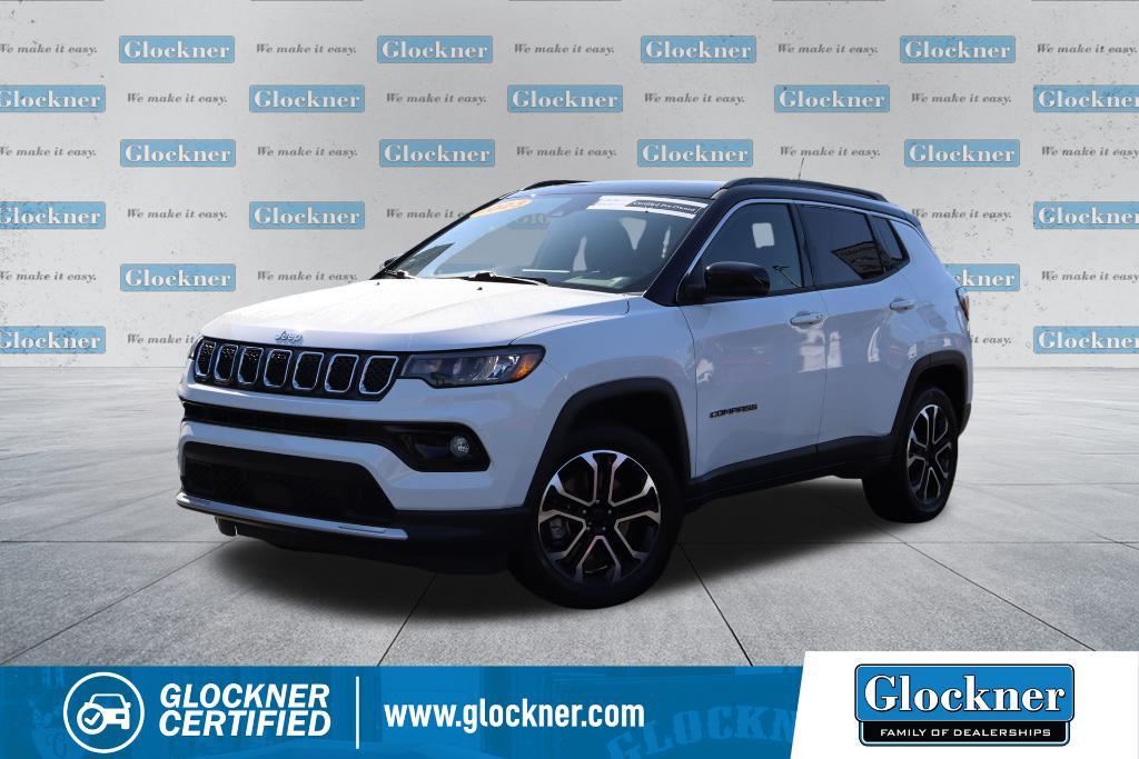 used 2023 Jeep Compass car, priced at $28,215